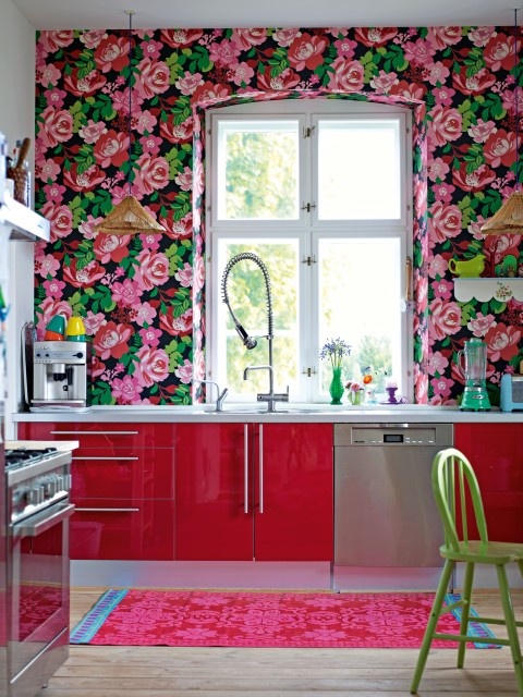 Decorate by Holly Becker and Joanna Copestick - eclectic - kitchen - Becky Harris