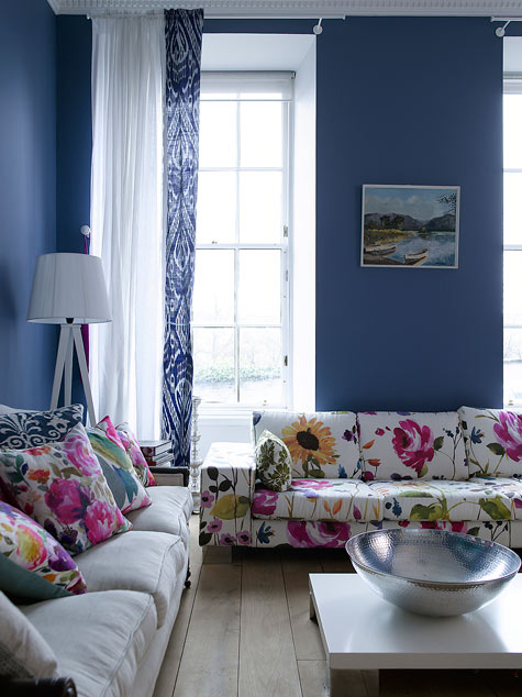 decocrush.fr | La maison colorée de Fiona, créatrice de Bluebellgray