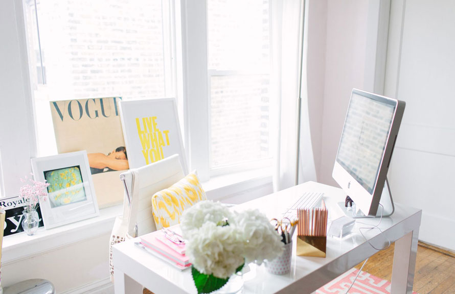 { Bureaux } Idées déco inspirées de The Every Girl | www.decocrush.fr