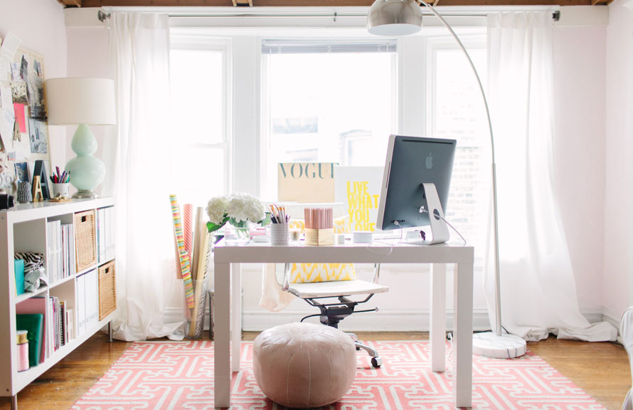 { Bureaux } Idées déco inspirées de The Every Girl | www.decocrush.fr