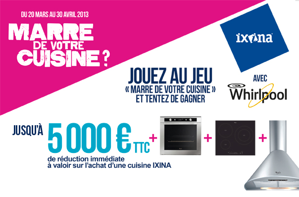 { Bon plan } Ixina vous fait gagner votre cuisine de rêve ! | www.decocrush.fr