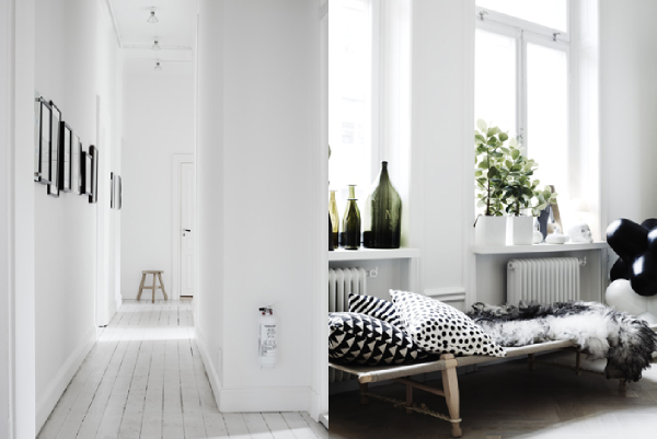 { Focus } Inspiration pour une déco en Noir & Blanc | www.decocrush.fr