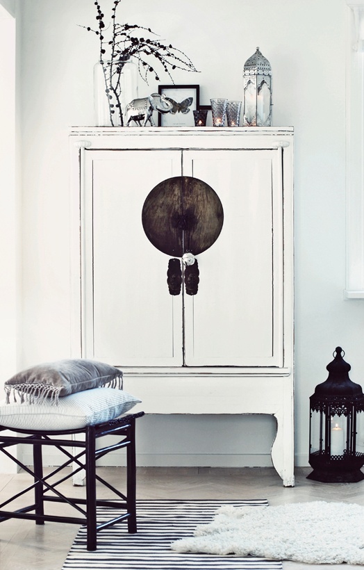 déco scandi & ethnic chic grâce aux armoires chinoise | www.decocrush.fr