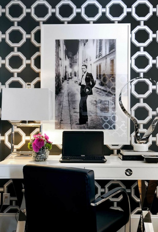 8 idées déco pour une touche glamour dans le bureau | www.decocrush.fr