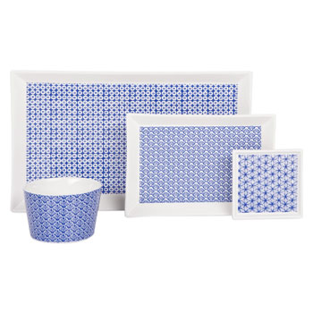 vaisselle bleue motifs orientaux | zara home