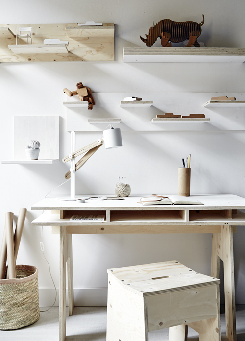 5 idées pour fabriquer un bureau DIY original