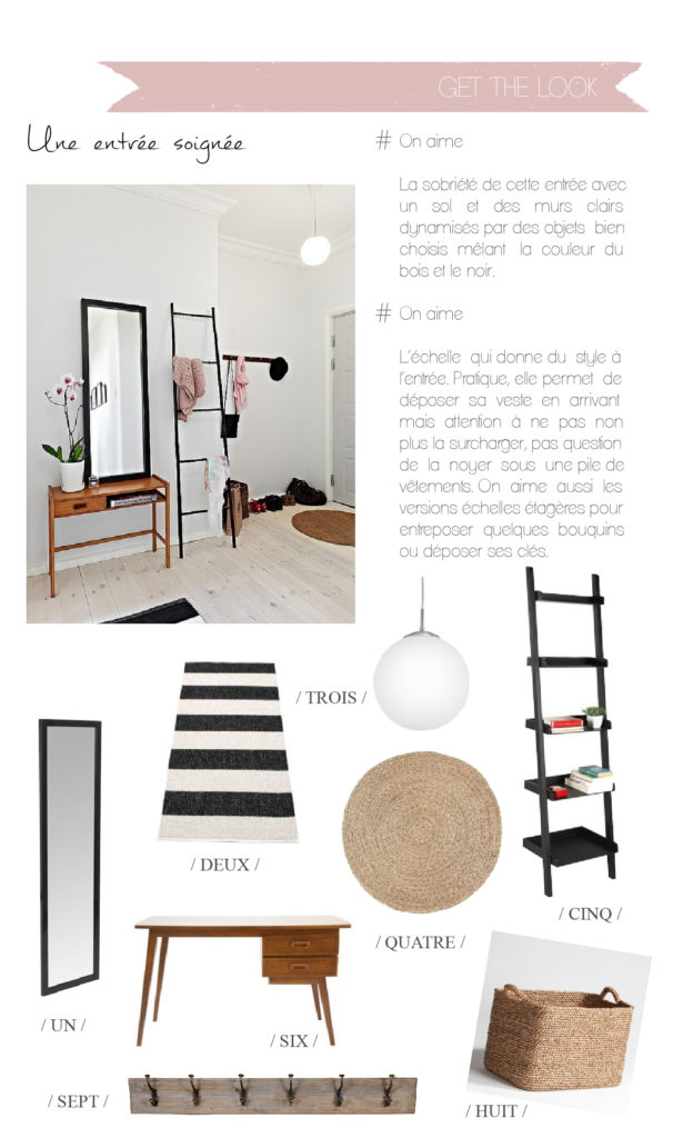 Get the Look | Shopping déco : Une entrée bien soignée... | www.decocrush.fr