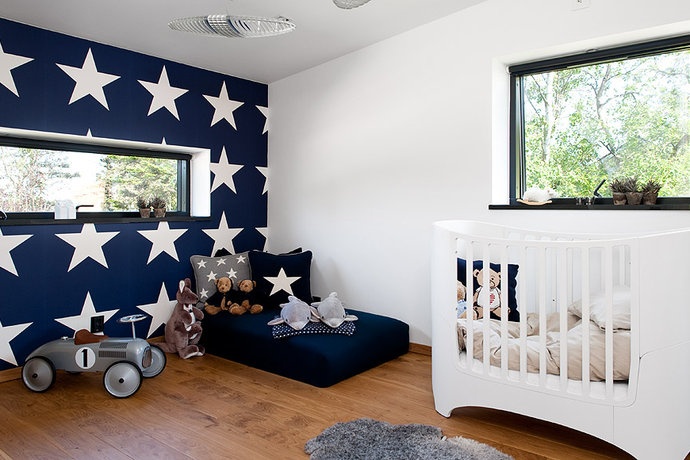 { Today I ♥ } Les murs étoilés dans la chambre des enfants | www.decocrush.fr