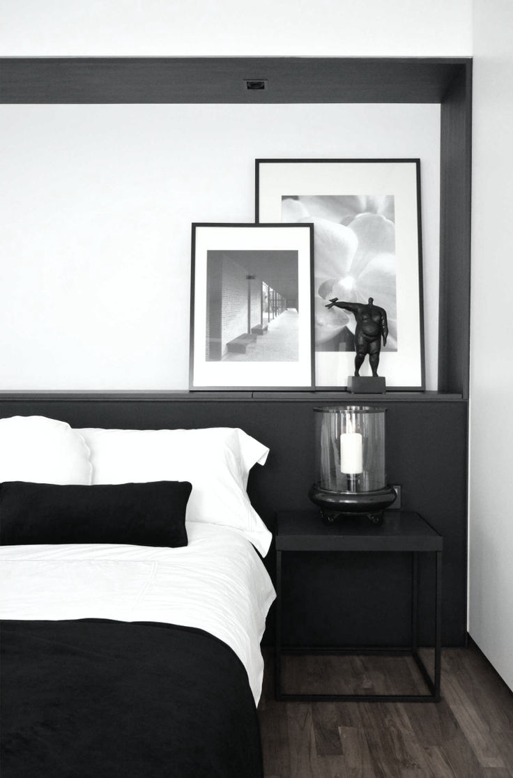 Noir et blanc : 15 idées déco pour un look scandinave très chic ! sur @decocrush | www.decocrush.fr