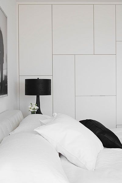 Noir et blanc : 15 idées déco pour un look scandinave très chic ! sur @decocrush | www.decocrush.fr