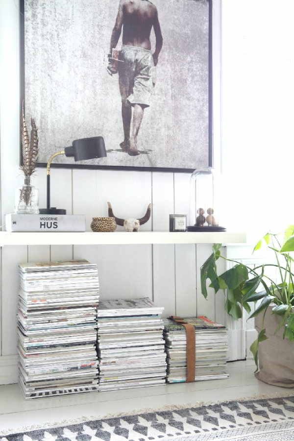 5 idées originales pour ranger ces livres et magazines | @decocrush (http://www.decocrush.fr)