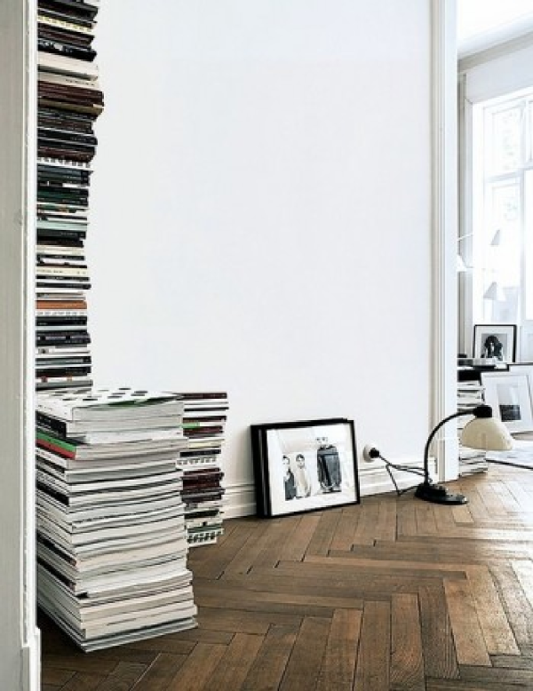 5 idées originales pour ranger ces livres et magazines | @decocrush (http://www.decocrush.fr)