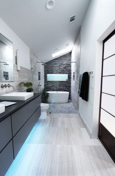 Idées déco pour une salle de bain moderne et contemporaine | www.decocrush - @decocrush