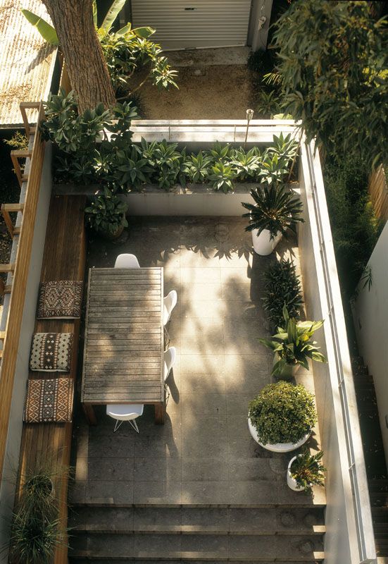 3 astuces pour transformer sa terrasse (ou son balcon) en havre de paix... | www.decocrush.fr - @decocrush | Sutherland Street, Paddington Stanic Harding Architecture