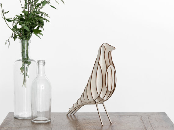 Etsy Crush | 16 essentiels pour une rentrée en douceur : oiseau en bouleau de gantlights | @decocrush - www.decocrush.fr