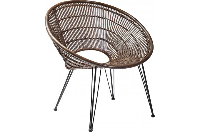 Fauteuil en rotin très chic : Ko phi phi de Kare Design chez Declikdeco