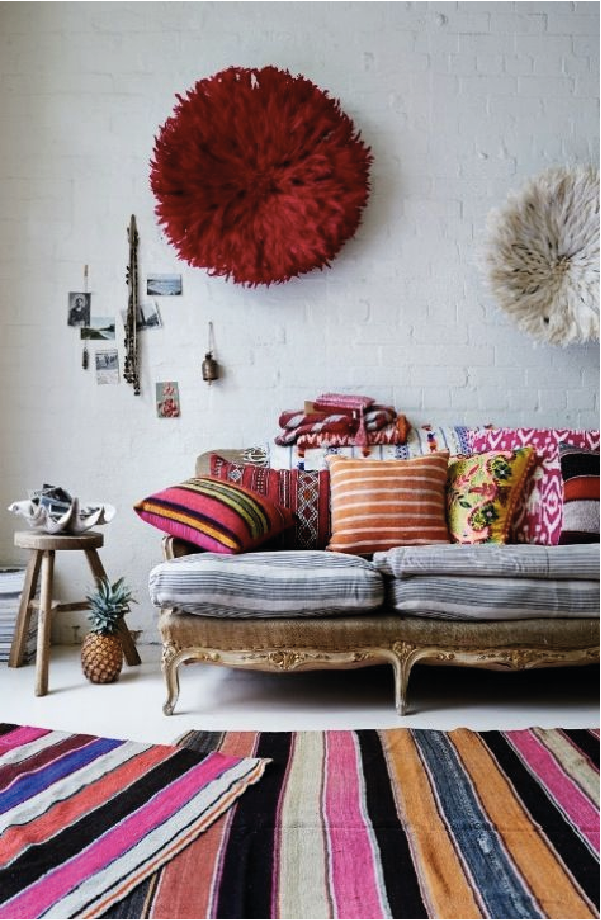 Tendance : les chapeaux africains s'affichent sur nos murs ! www.decocrush.fr - @decocrush