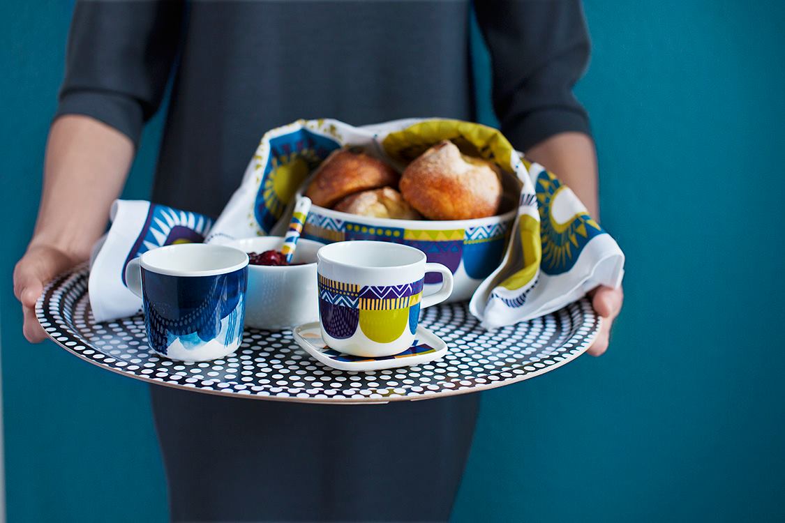 Crush ! Plateau de service Fokus de Marimekko sur www.decocrush.fr @decocrush #decocrush