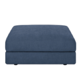 Pouf bleu nuit chez La Redoute